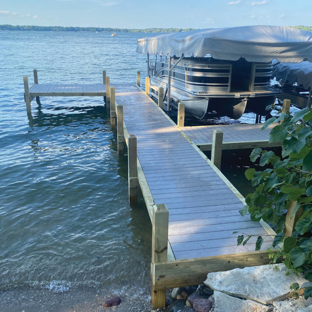 Dock & Pier Construction Lake Services Rock Docks