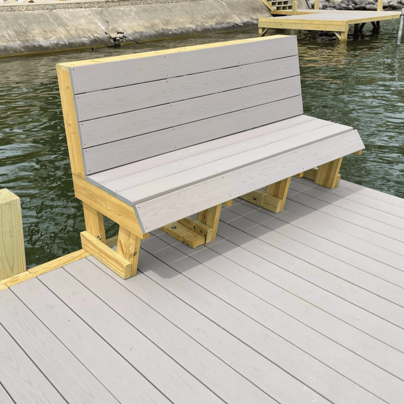 Wood Docks Rock Docks