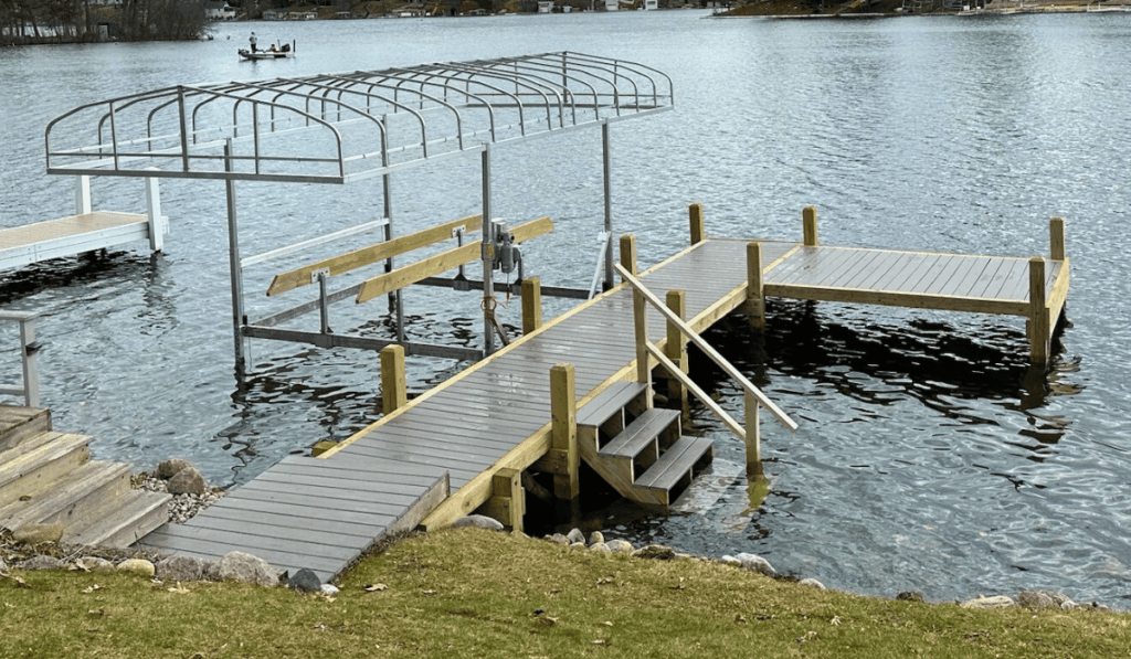Custom Okauchee Lake Dock